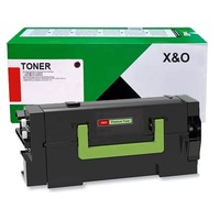 Cartouche de toner X&O Premium compatible Lexmark 58D1000-58D5U0E pour imprimante série MS725-MX826