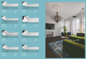 Trần nhà trang trí bằng Polyurethane, thân thiện với môi trường, cách âm, giá bán buôn cạnh tranh. - Product Image 6