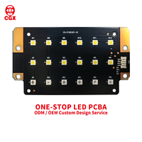 Panel LED SMD 3030 con Luz IR y Blanca para Cámaras CCTV - Visión Nocturna, Seguridad Exterior, Proveedores de PCBA ODM OEM Shenzhen