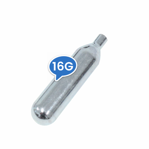 Cartucho de CO2 de Acero de 16 Gramos, Grado Alimenticio, Baja Presión, Recarga para Máquinas de <span class=keywords><strong>Soda</strong></span> y Cerveza, Cilindro Portátil - Product Image 1