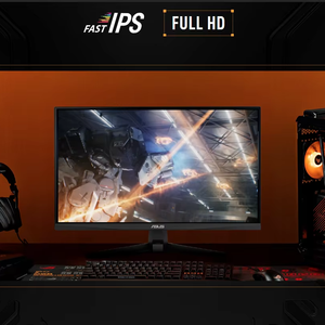 Monitor Gaming ASUS TUF Gaming VG259QM5A de 24.5 Pulgadas, Full HD 1920x1080, IPS Rápido de 240 Hz, 0.3 ms, FreeSync Premium, Compatible con G-SYNC - Product Image 4