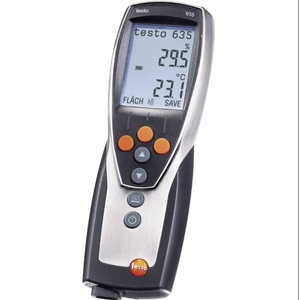 Testo 635-1 Temperature and <b>Humidity</b> <b>Meter</b>, With Probe 0636 9735 Testo 635 Testo Testo 550s Manifold Testo - Product Image 4