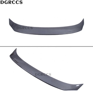 DGRCCS Q50 Q50S Q50L 2013-2023 Honeycomb Carbon Fiber Non-Perforated Polished UV Paint <b>Rear</b> <b>Spoiler</b> Trunk - Product Image 2