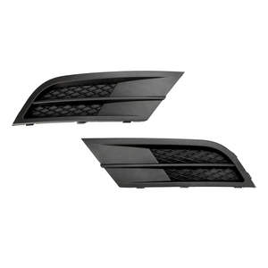 Nouvelles calandres de remplacement pour feux antibrouillard Volkswagen Jetta Mk6, noires en ABS, gauche et droite, 2015-2017 - Product Image 1