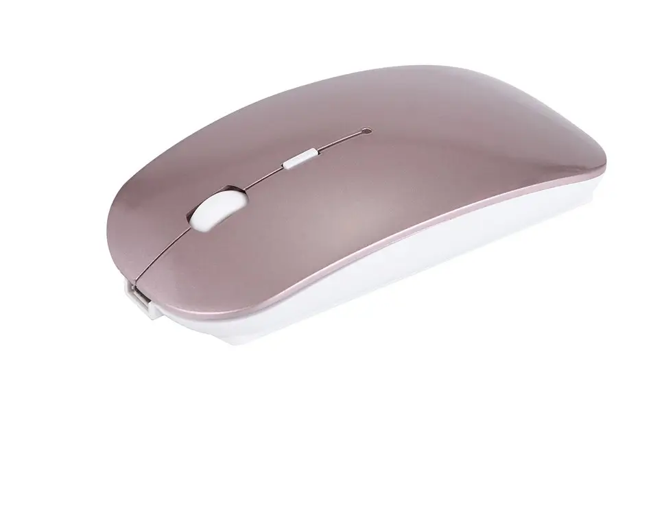 Modo de ratón inalámbrico Bluetooth DPI accesorios de mesa de ordenador portátil recargable para juegos mini nueva mesa de escritorio ratón de ordenador USB barato