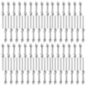 Kit <span class=keywords><strong>de</strong></span> barandilla <span class=keywords><strong>de</strong></span> <span class=keywords><strong>Cable</strong></span>, <span class=keywords><strong>Tensor</strong></span> roscado Swage, Terminal <span class=keywords><strong>de</strong></span> montaje <span class=keywords><strong>de</strong></span> extremo para <span class=keywords><strong>Cable</strong></span> <span class=keywords><strong>de</strong></span> 1/<span class=keywords><strong>8</strong></span>'' - Product Image 3