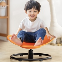 Chaise rotative à 360 degrés avec poignée pour l'entraînement sensoriel, exercice de l'équilibre vestibulaire pour enfants autistes, intérieur