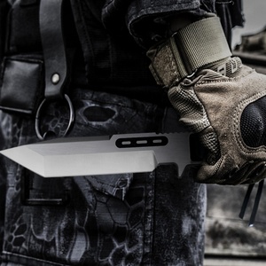 Couteau tactique de survie multifonctionnel personnalisable OEM pour le camping et la chasse, lame fixe en acier inoxydable, manche G10, DIY - Product Image 6