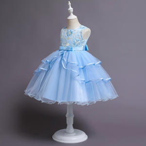 Ropa Infantil de Alta Calidad, Vestido de Gasa para Niñas, Vestidos de Princesa de Una Pieza para Fiestas Infantiles - Product Image 3