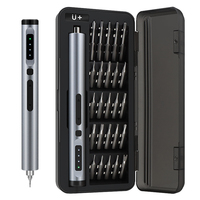 Ensemble de tournevis électriques rechargeables Glede Industrial 26 en 1, acier S2, boîtier en plastique, batterie 3,7 V 500 mAh, outils de réparation