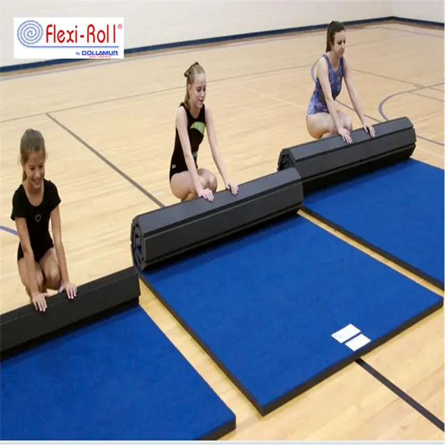 Dollamur Flexi-Roll fabbrica fornitura diretta ginnastica artistica tappeto tappetino assorbimento degli urti tappetino Cheerleading