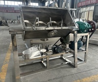 Mélangeur de compléments alimentaires en acier inoxydable, machine à fabriquer de la mélasse pour narguilé, mélangeur automatique de chicha, mélangeur horizontal de tabac pour narguilé, mélangeur de mélasse pour narguilé