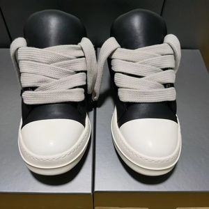 Zapatillas Deportivas de Piel Negra de Lujo para Hombre, con Cordones Grandes, Diseño de Cuatro Estaciones, Aumentan la Estatura, Casuales, de Alta Calidad OEM - Product Image 2