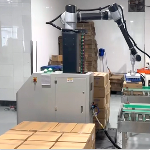 Geen programmering nodig PLC & Motor Palletiserende Cobot - 20/30/50KG Draagvermogen 8-12 stuks/min Bedienden leren in 10 minuten - Product Image 5