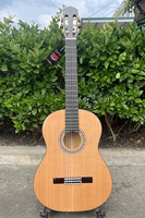 Gitar Klasik Flamenco Aiersi Brand Laris Manis, Full Solid Cedar Top, 39 Inch, untuk Instrumen Profesional