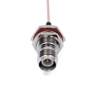 Hot Sale <b>Waterproof</b> IP67 Female Rp Bulkhead Jack with O Ring to UFL RG178 Pigtail <b>Cable</b> for - Product Image 3