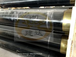 กระบอกคอนกรีตชุบโครเมียมแข็งทนทาน DN200 DN230 DN260 กระบอกส่งคอนกรีตสำหรับอะไหล่ปั๊มคอนกรีต Sani - Product Image 2