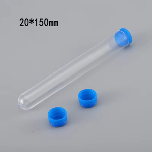 <span class=keywords><strong>Bouchon</strong></span> en plastique PS à haute perméabilité 20*150mm <span class=keywords><strong>avec</strong></span> <span class=keywords><strong>bouchon</strong></span> à vis en liège à fond rond pour tubes à <span class=keywords><strong>essai</strong></span> <span class=keywords><strong>Bouchon</strong></span> en plastique à fond plat - Product Image 3