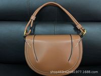 Sac bandoulière Z Home en PU de luxe léger pour femme, capacité 2L, nouvelle collection printemps 2026, coutures contrastées, trois bandes