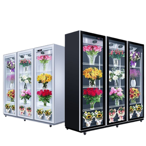 Refrigerador Exhibidor <span class=keywords><strong>para</strong></span> Floristería con Puerta de Vidrio, Tipo Abierto, Enfriador con Ventilador <span class=keywords><strong>para</strong></span> Climas Cálidos - Product Image 2