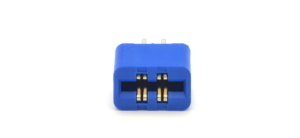 ขั้วต่อสล็อตบัส805 DIN ขั้วต่อทองแดงชุบทอง1U "180แบบจุ่ม PC4.8วัสดุ PBT H12.0mm 3.96*5.08สีฟ้า4P PCB - Product Image 5