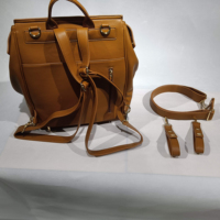 Sac à dos personnalisé étanche de grande capacité USB portable pour berceau pliable multifonctionnel sac à langer pour bébé maman