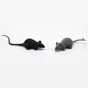 Mini souris en plastique pour farces, jouet effrayant pour chat, accessoires amusants pour animaux de compagnie pour Halloween - Product Image 3