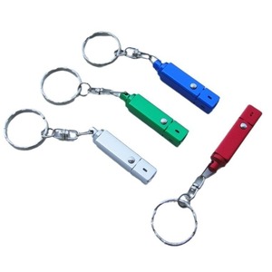 Aluminum Alloy Mini <b>Flashlight</b> Keychain Edc Light White Led Battery Powered Hiking Camping Outdoor Use - Product Image 5