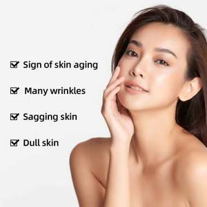 <b>Face</b> <b>Care</b> Collagen Dark Spots Moisturizing Anti Aging Wrinkles Glowing Skin 24K Black Truffle Gold Facial Cream for Women - Product Image 5