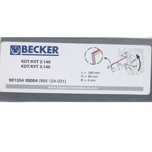 Becker Vacuum Pump KDT/KVT 2.140 3.140 Graphite Blades <b>Industrial</b> <b>Compressor</b> Parts - Product Image 3