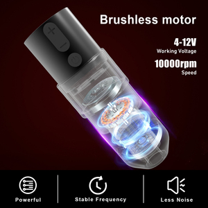 Professional Wireless Rotary Tattoo Machine 3.5mm Stroke Brushless Motor Aluminum Body for Permanent Makeup Body Art - Product Image 3