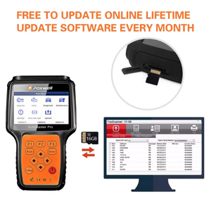 Foxwell NT680 PLUS WIFI 2025 – Mise à jour du NT680 Pro – Outil OBDII toutes fonctions avec fonctions spéciales – NT680 Plus avec Wi-Fi intégré - Product Image 4