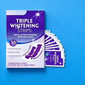 Tiras Blanqueadoras Dentales Fuertes para Eliminar Manchas de Café, Vino y Tabaco, Adhesivo Extra Fuerte, Ajuste Flexible para una Cobertura Máxima - Product Image 4