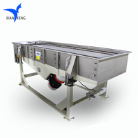 Machine de sable de calcaire de tamisage de tamis vibrant linéaire droit d'acier inoxydable