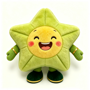 Peluche de fruta estrella personalizado, peluche de carambola, muñeco de peluche de fruta, peluche de fruta estrella - Product Image 4