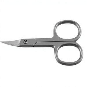 ASAP Precision Expert Trimming Long Stainless Steel Right-Handed Pedicure <b>Scissors</b> Straight Sharp Unwanted Hair Removal Eyebrow - Product Image 1