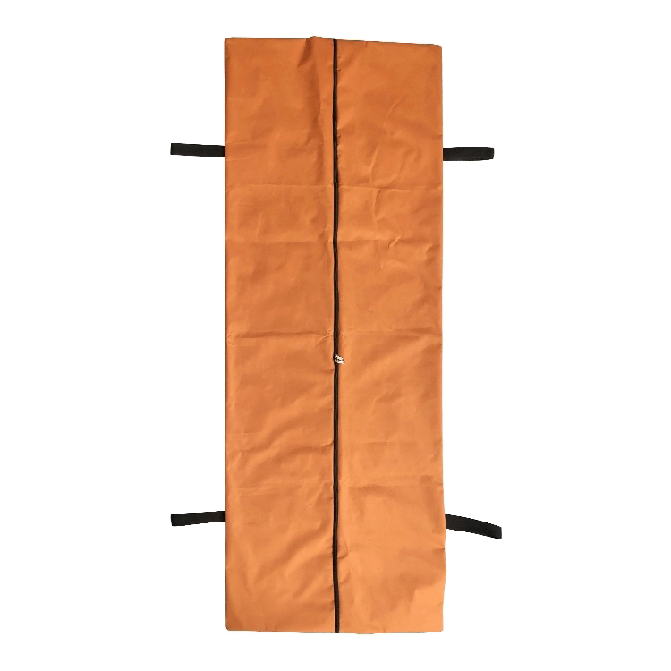 Мешок для смерти для пациента с инфицированным вирусом, оранжевые мешки для морга для трупов, сумка для хранения трупов