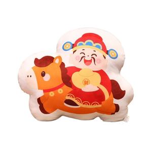 Almohada de Peluche con Diseño de Mascota del Año del Caballo, Muñeco de Peluche, Muñeco de Actividades, Juguete de Peluche, <span class=keywords><strong>Regalo</strong></span> para Dormir para Novia, <span class=keywords><strong>Regalo</strong></span> de Cumpleaños - Product Image 1