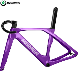 Cuadro de carbono Freno de disco Max 700 X 32C <span class=keywords><strong>AERO</strong></span> Cuadro de bicicleta de carretera BSA T47 Cable interno completo con manillar DI2 - Product Image 5