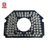 CGX 90-LED PCBA SMT, LED Infrarrojo, Diseño de PCB, Emisor IR, Placa SMD, Sensor de Control de Luz, Cámara CCTV, Seguridad, Visión Nocturna