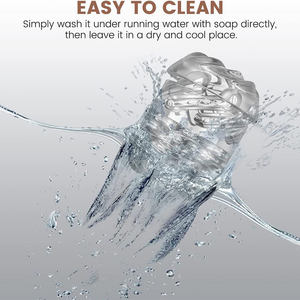 Manueller Saug-Penis-Stimulator für Erwachsene, offener Masturbator, Taschenmuschi-Hülle, Masturbationsbecher für Männer - Product Image 3