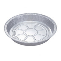 WB 4-9 " Moules à gâteau ronds jetables en aluminium, barquettes en feuille d'aluminium, plaques de cuisson, moules à pizza en aluminium, boîtes de traiteur pour aliments