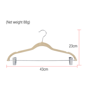 Cao Cấp Tiểu Thuyết Chống Trượt Traceless Đổ Xô Kim Loại Quần Áo Móc Áo Với Clip - Product Image 6