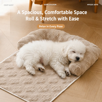 Coussin de canapé pour animaux de compagnie de luxe épaissi, anti-rayures, antidérapant, durable, lit doux pour chats et chiens