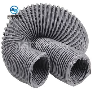 <span class=keywords><strong>Conduit</strong></span> d'<span class=keywords><strong>air</strong></span> flexible en PVC ignifuge et résistant aux flammes, portable, très vendu, 10 mètres, 100 <span class=keywords><strong>mm</strong></span> - Product Image 5