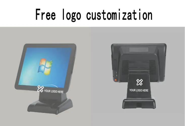 Pos sistema Terminal Bargeld Registrieren Android Punkt von Verkauf System Alle in einem set mit Drucker Scanner Schublade
