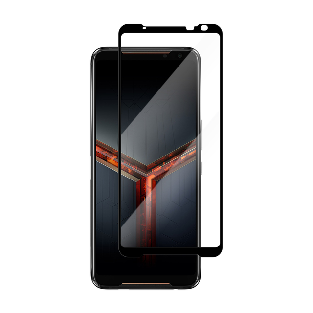2.5D Black Border Full Glue Screen Protector Premium Mobile Phone Tempered Glass Protective Film for Asus ROG Phone III