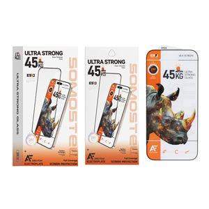 <span class=keywords><strong>Protection</strong></span> d'écran en verre trempé Somostel pour iPhone 17 16, verre trempé 4H, <span class=keywords><strong>protection</strong></span> d'écran HD ultra-fine de 0,44 mm - Product Image 5