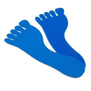 Marqueurs antidérapants en forme de pied TPR durables de 22x9cm pour l'entraînement d'agilité préscolaire-PR-TF10 J-Rex (couleurs) - Product Image 4
