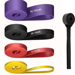 Cinturón de fitness elástico transfronterizo de TPE con anillas, correa de tensión, cuerda de resistencia para dominadas y yoga - Product Image 1